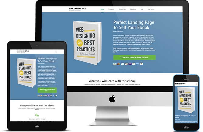 Business landing pages